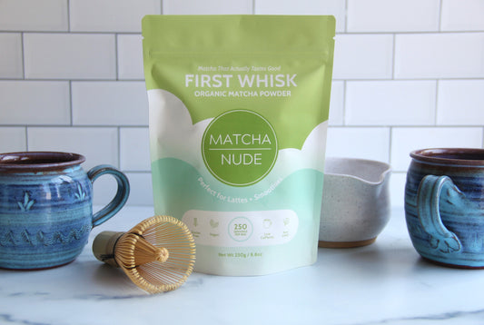 First Whisk 250g – bulk smooth matcha for cafés and wellness shops
